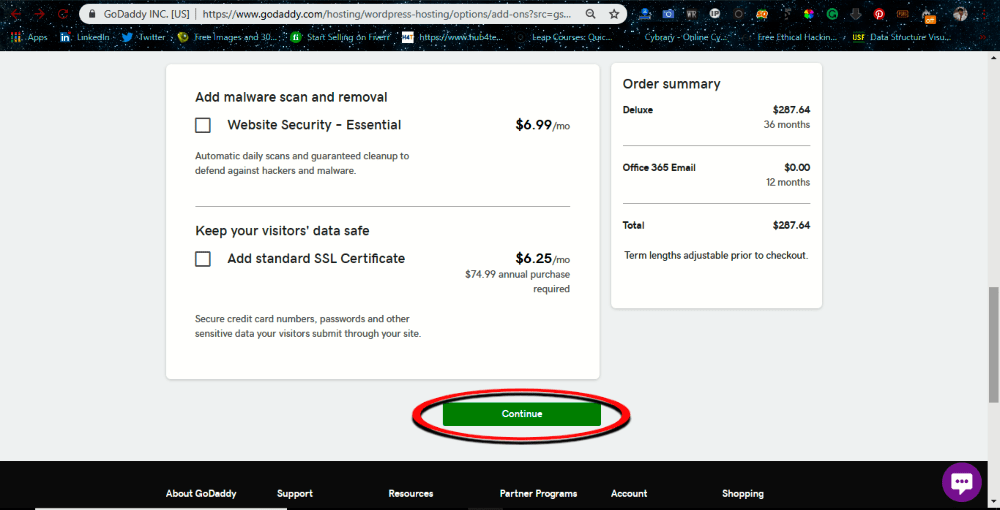 godaddy-hosting-setup