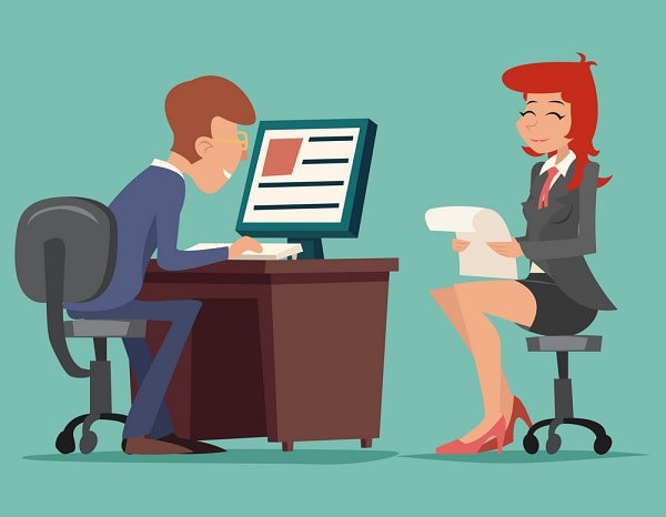 job interview manners